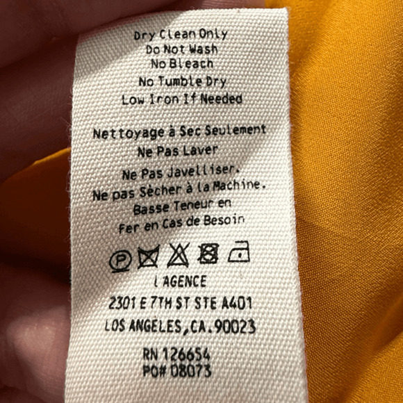 L'Agence Womens Jane Top in Tiger Floral Size Large Silk Cami Top Animal Print - Picture 7 of 7